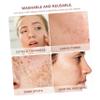 AUTSUPPL 4pcs Soft Facial Cleaning Gloves Makeup Remover Puff Face Scrubber Exfoliator view 3