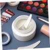 FOMIYES 2pcs Mini Stainless Steel Skincare Spatula for Makeup Application and Cream Removal Reusable Cosmetic Tools for Women Lightweight Compact Design view 3