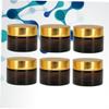 AUTSUPPL 6pcs Refillable Travel Bottles Tea Cream Bottles Leakproof Cap for Body Butter Storage view 2