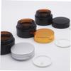 AUTSUPPL 6pcs Refillable Travel Bottles Tea Cream Bottles Leakproof Cap for Body Butter Storage view 3