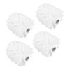 WATIIFUFU 4pcs Toilet Brush Replacement Heads Durable Bathroom Cleaning Tool for Effortless Toilet Maintenance Home Hotel Office and More view 1