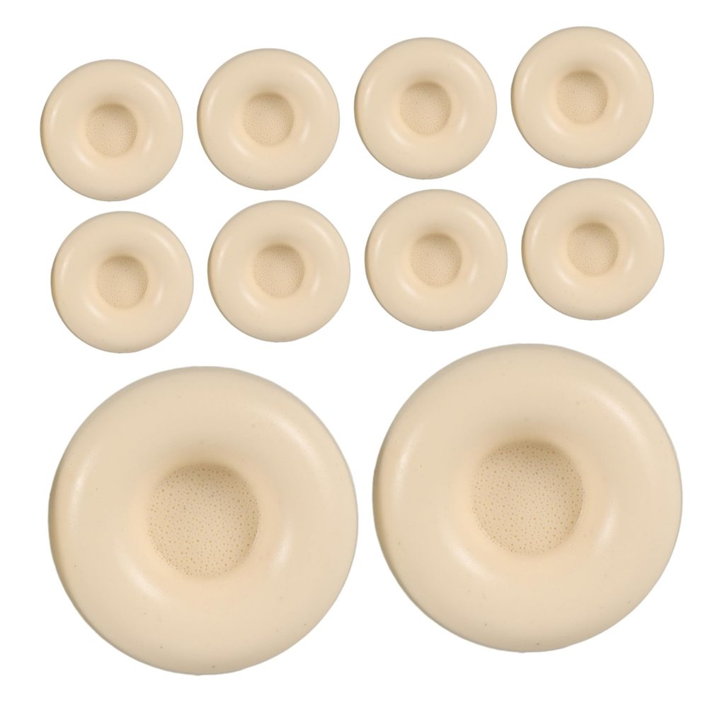 HONMEET 10pcs Hard Wax Blocks for Hair Removal Natural Beeswax Kit Waxing Strips Gentle Formula Suitable for Men Women