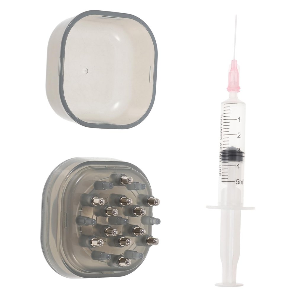 FRCOLOR Scalp Comb Applicator Hair Oil Bottle for Hair Scalp Oil Applicator Comb