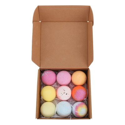 NOLITOY 9pcs Bath Salt Infused Exfoliating for Relaxation and Skin Nourishment Shower Each