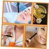FOMIYES 20pcs Disposable Nose Hair Sticks Wax Removal Sticks for Nostril Eyebrows Bikini Line Face Gentle view 3