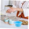 Mikinona Hair Removal Waxing Bowl Container Wax Melting Pot Silicone Liner Compact and Easy to Carry view 3