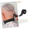 NOLITOY 4rolls Stretchy Barber Neck Protection Paper Flexible Collar Strips for Hair Cutting Salon Home Use Safe and Skin-friendly Per view 4