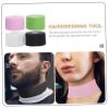 Ipetboom 4rolls Stretchy Barber Neck Strips Neck Protection Paper for Hair Salon Easy to Use Absorb Moisture Comfortable Fit Hair Cutting and Styling view 2
