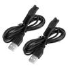 minkissy 2pcs Eight-character Tail Charging Cable Usb Hair Remover Power Cord Electric Razor Power Line for Men view 1