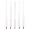 5 Pcs Disposable Microblading Pen Set  Precision Eyebrow Tattoo Tools with Multiple Blade Sizes  Ideal for Permanent Makeup Artists,& Eyebrow Shaping (White pen - Pink Flex-U21-5pcs) view 1