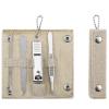 4 Pcs/Set Stainless Steel Nail Care Tool Kit Portable Nail Clippers Set Beauty Manicure Set for Travel Use view 1
