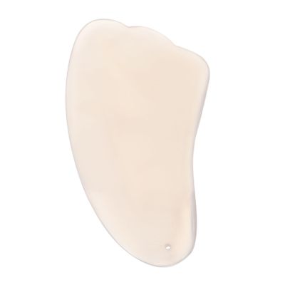 FRCOLOR 1pc Portable Agate Gua Board for Massage Natural Scraping Tool for Spa Smooth Texture for Safe Use Easy to Carry and Hold