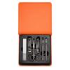 6 Pcs in 1 Set Stainless Steel Nail Clipper Scissor Professional Manicure Set with PU Box Gift Gifts for Him view 1