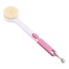 Ipetboom Practical Handle Bath Brush Soft Bristles for Comfortable Grip for Effortless Use for Exfoliating and Removing Dirt for Shower and Bath view 1