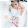 Ipetboom Practical Handle Bath Brush Soft Bristles for Comfortable Grip for Effortless Use for Exfoliating and Removing Dirt for Shower and Bath view 4