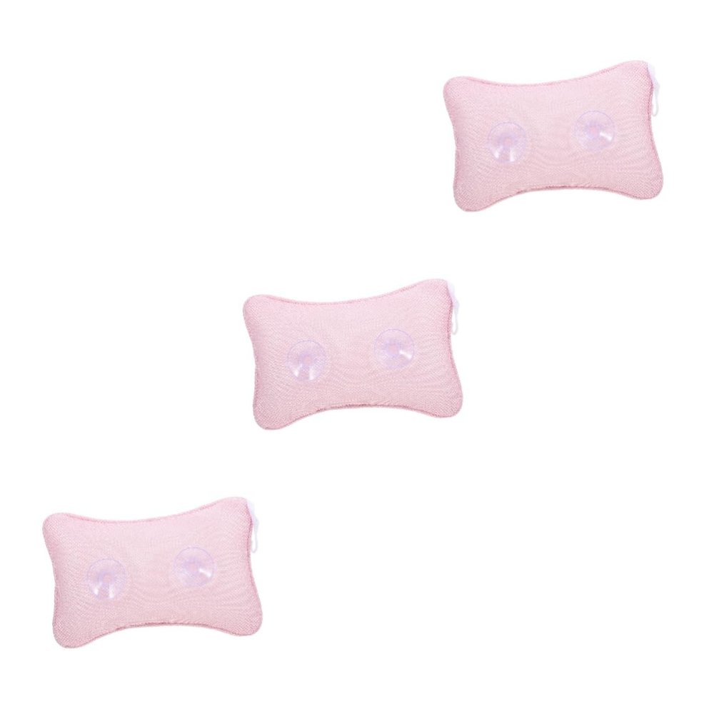 3 Pcs Bathtub Suction Cup Headrest Pillows Bath Accessories Spa Bathtub Pillow Shower Neck Pillow Bath Headrest Bath Pillow Bath Spa Pillow Mesh Bathtub Pillow Polyester Mesh Ipetboom