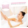 3 Pcs Bathtub Suction Cup Headrest Pillows Bath Accessories Spa Bathtub Pillow Shower Neck Pillow Bath Headrest Bath Pillow Bath Spa Pillow Mesh Bathtub Pillow Polyester Mesh Ipetboom view 2
