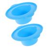 ASAKKURA 2pcs Silicone Wax Pot Insert Wax Warmer Liner Bowl for Arms Legs Hair Removal Pot Kit view 1