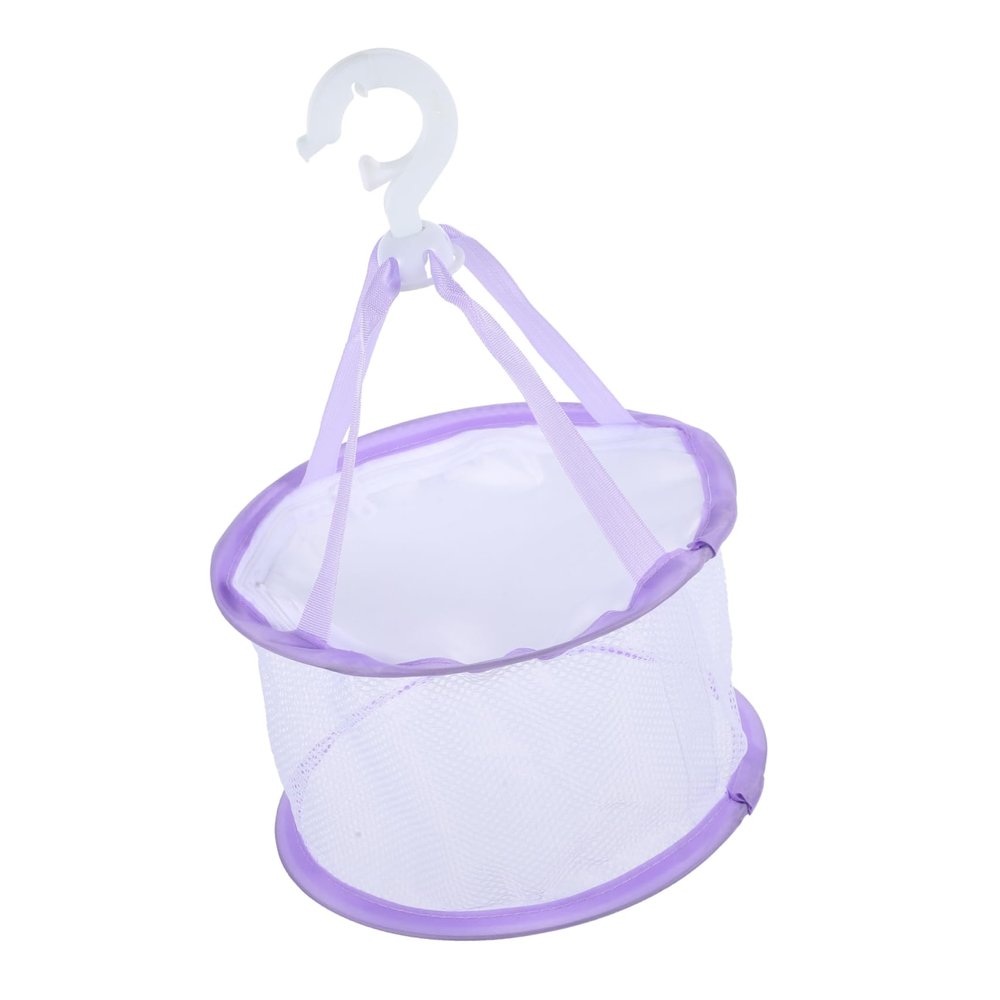 BUGUUYO Household Makeup Sponge and Brush Drying Net Mesh Organizer with Cover for Easy Drying of Cosmetic Tools for Makeup Lovers and Families