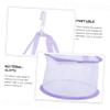 BUGUUYO Household Makeup Sponge and Brush Drying Net Mesh Organizer with Cover for Easy Drying of Cosmetic Tools for Makeup Lovers and Families view 3