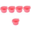 SOESFOUFU 5pcs Hair Removal Wax Warmer Bowl Silicone Replacement Liner for Face Hair Removal view 1