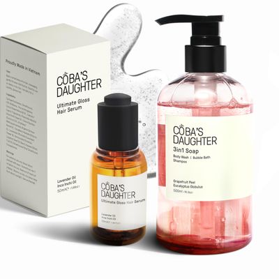 COBA'S DAUGHTER Citrus 3-in-1 Soap & Hair Serum: Get That Glow