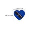 VILLCASE 60pcs Heart Shape Single Hole Pencil Sharpener for Makeup Eyeliner Eyebrow Pencils Portable Lightweight Easy to Carry for School Office and Travel view 4