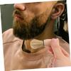 FOMIYES Men's Beard Duster Brush Portable Hair Grooming Tool with Soft Bristles for Gentle Brushing Retro Design for Barbershop Home Use for Beard and Hair Cleanup view 3
