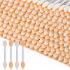 1000 Eye Shadow Applicator Disposable Foam Makeup Brush Sponge Tipped Oval Eyeshadow Applicators Dual Sides Clear view 1