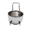 FOMIYES Stainless Steel Shaving Set Bowl Stand Unique Design for Men for Wet Shaving for Father Day Birthdays view 1