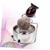 FRCOLOR Men's Beard Care Kit Shaving Brush and Bowl Shaving Soap Bowl Beard Brush Holder for Home/salon Random Color view 4