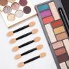 1000 Eye Shadow Applicator Disposable Foam Makeup Brush Sponge Tipped Oval Eyeshadow Applicators Dual Sides Black view 4