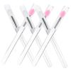 Didiseaon 6pcs Portable Silicone Lipstick Applicators Lid Makeup Brush for Precise Lip Application and Skin-friendly for Daily Use view 1