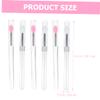 Didiseaon 6pcs Portable Silicone Lipstick Applicators Lid Makeup Brush for Precise Lip Application and Skin-friendly for Daily Use view 2