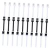 Gogogmee 60pcs Anti-static Cleaning Brush for Keyboards Laptops and Electronics for Dust Removal Gap Cleaning and Static Electricity Control Versatile Plastic Brushes Black White and view 1