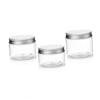 Gogogmee 3pcs Travel Cream Jars Transparent Plastic Sample Containers for Skin Care for Lotion Storage and Cosmetic Mixing view 1