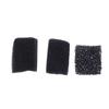 Gogogmee 3pcs Special Effect Makeup Sponge Dense Stipple Sponge for Wounds and for Halloween Face Cosplay and Special Effects Makeup Black view 1