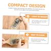 FRCOLOR Hair Comb Cleaner Brush Efficient Hair Remover Tool for Salon and Home Use Lightweight Design for Quick Bristle Cleaning Essential for Comb Maintenance view 3