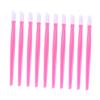 FRCOLOR 100pcs Pink Plastic Nail Cleaning Sticks Ergonomic Cuticle for Manicure Dead Skin Removal Lightweight Durable Manicure Tools for Home Salon Use view 1