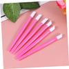 FRCOLOR 100pcs Pink Plastic Nail Cleaning Sticks Ergonomic Cuticle for Manicure Dead Skin Removal Lightweight Durable Manicure Tools for Home Salon Use view 2