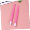FRCOLOR 100pcs Pink Plastic Nail Cleaning Sticks Ergonomic Cuticle for Manicure Dead Skin Removal Lightweight Durable Manicure Tools for Home Salon Use view 3