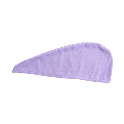 Baluue 70g Microfiber Hair Drying Towel Wrap Ultra Absorbent Fast Drying Cap for Long Hair Lightweight and Comfortable for Home Gym and Travel Purple Color