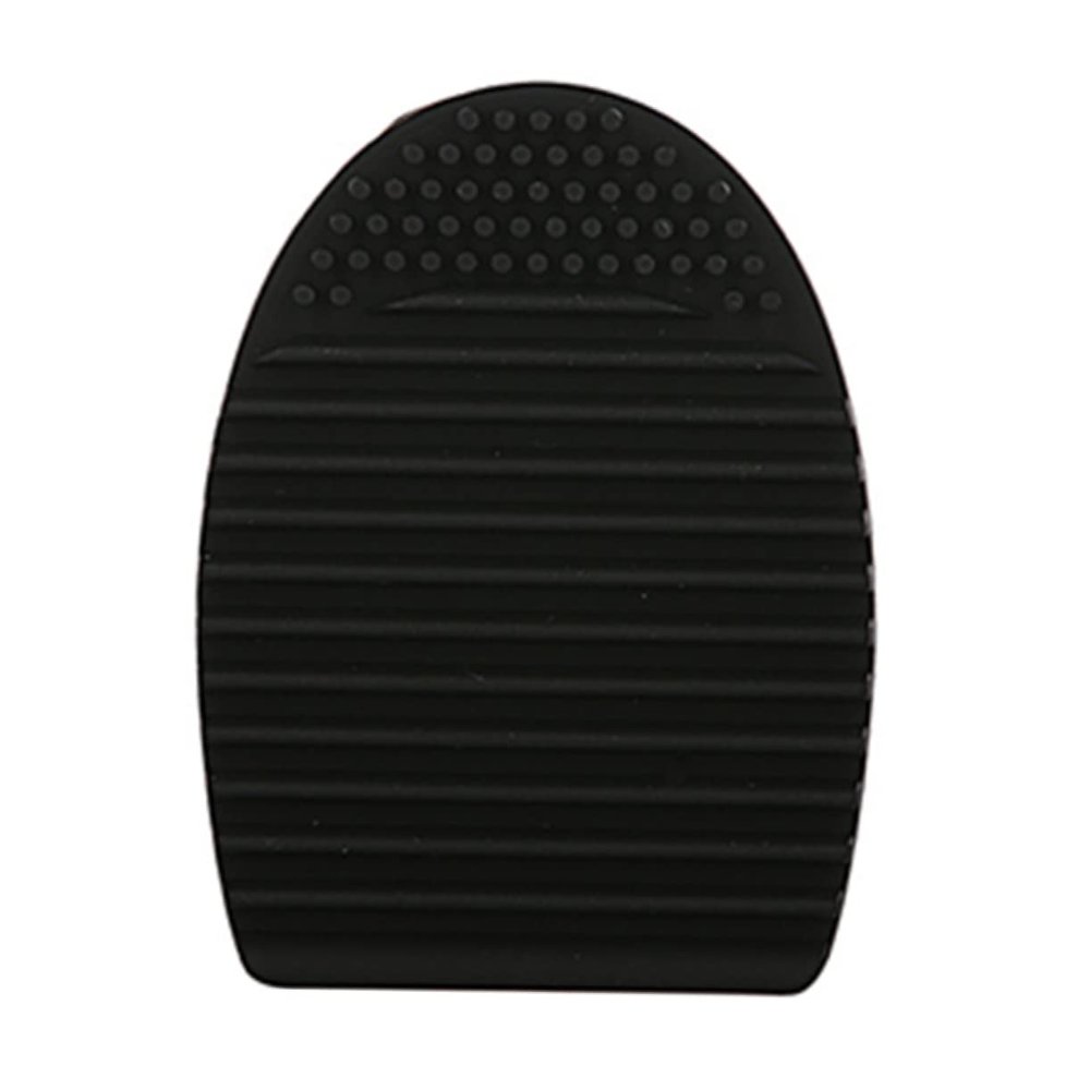 Baluue Silicone Makeup Brush Cleaning Portable Cosmetic Brush Cleaner Tool Safe Easy to Use and Clean for Home and Travel Black