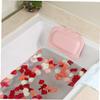 Baluue Bathroom Bathtub Bath Pillow Sponge Headrest Cups for Comfortable Relaxation Tub Soft Bath Cushion for Back and Neck Support view 3
