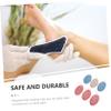 FRCOLOR 6pcs Double-Sided Foot Pumice Stones for Removal Home Pedicure Tool for Smooth Feet Promotes Circulation and Relieves Fatigue Mixed Colors view 3