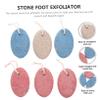 FRCOLOR 6pcs Double-Sided Foot Pumice Stones for Removal Home Pedicure Tool for Smooth Feet Promotes Circulation and Relieves Fatigue Mixed Colors view 4