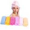 Baluue 70g Microfiber Hair Drying Towel Wrap Fast Drying Cap for Long Hair Ultra-Absorbent Lightweight Turban for Women for Home Gym and view 1