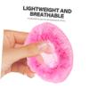 Baluue 5pcs Rosy Invisible Hair Nets for Elegant Bun Cover Breathable Hair Accessories for Women Girls for Ballet and Everyday Styles view 3
