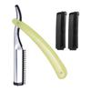 FOMIYES Stainless Steel Folding Barber Razor for Men Manual Beard Shaver Unparalleled Glide for Barbershops and Travel Suitable for Shaving Beard Sideburns and Fine Hair view 1