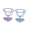 Baluue 3pcs Makeup Sponge Holder Rack Powder Puff Storage Shelf for Drying and Organizing Beauty Tools Random Design for Makeup Lovers view 1